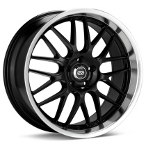 ENKEI LUSSO, 20x8.5, 40, 5x112, 72.6, Svart / Polerad Fälg